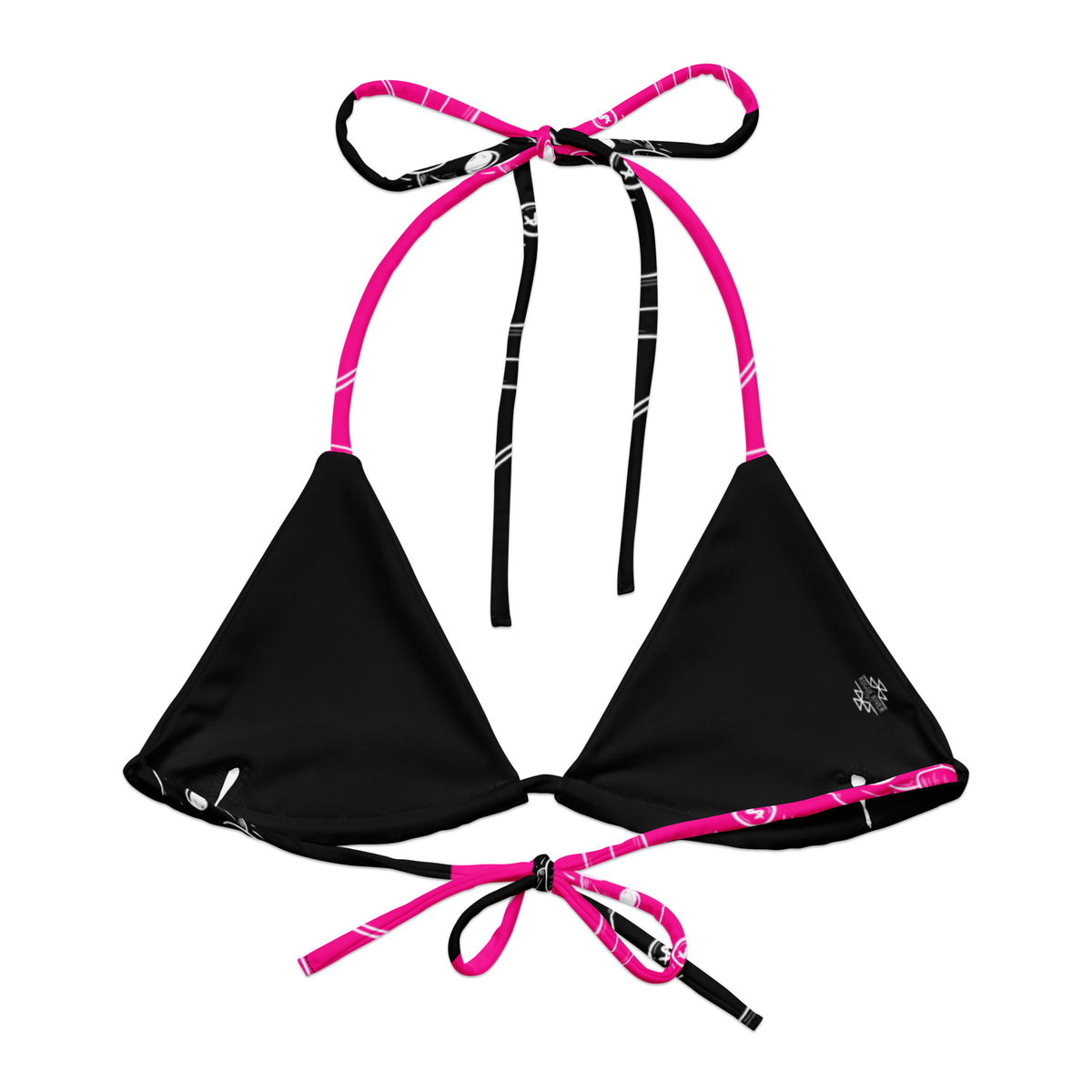 Printed Bikini Top
