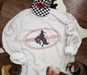 Cowboy Pillows Crewneck