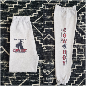 The Future Is Cowboy Youth Joggers