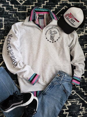 Back In The Saddle Quarter Zip Sweatshirt