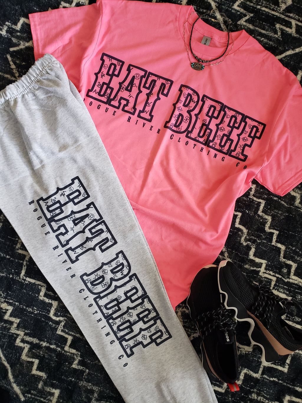 Eat Beef Branding Sweatpants