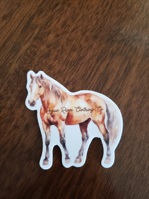 Heart Horse Sticker