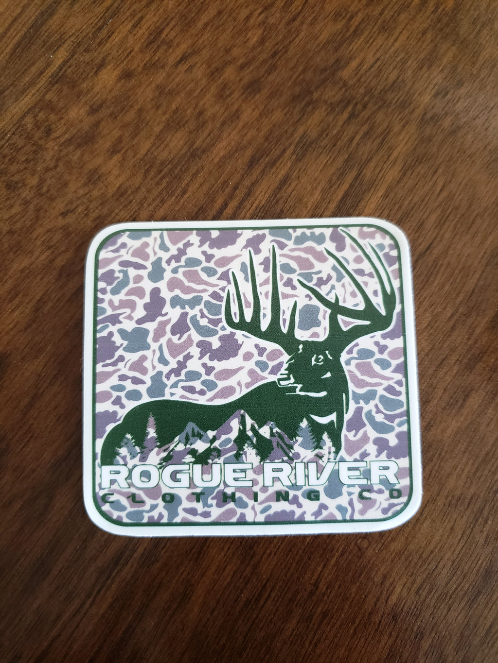 Trophy Camo Sticker