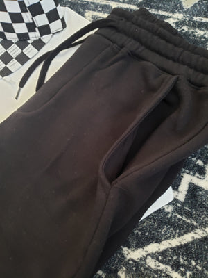 Black Wild Card Joggers