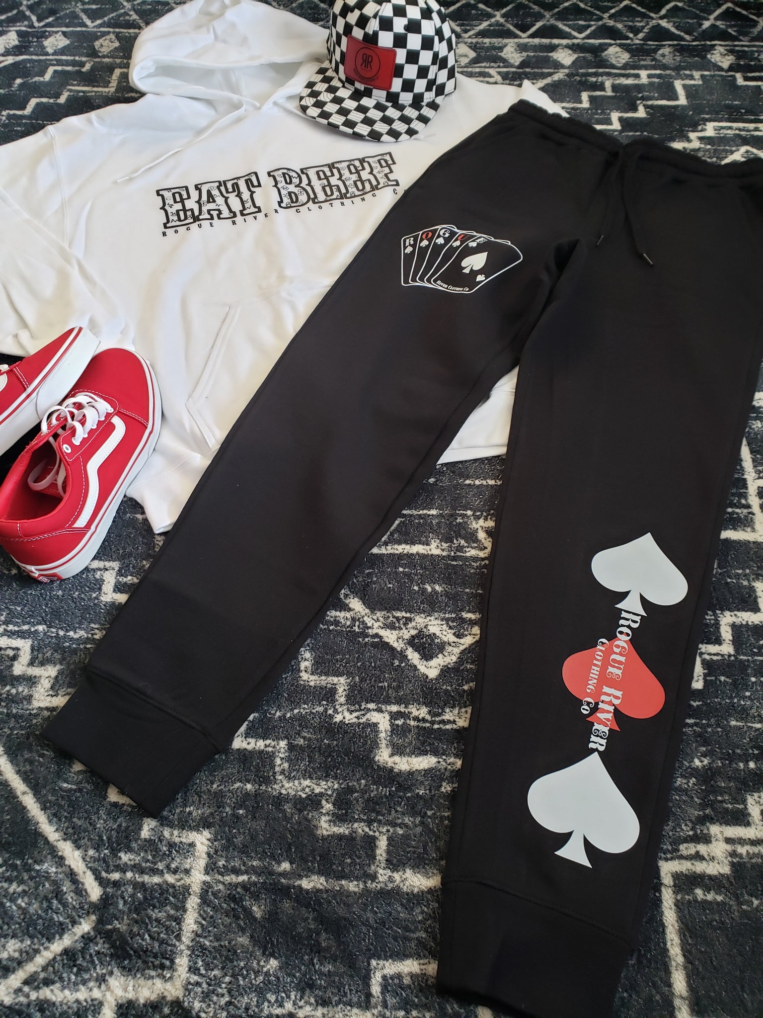 Black Wild Card Joggers