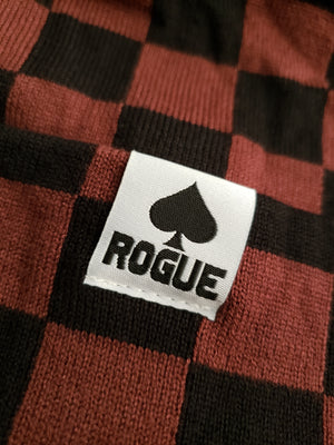 Checker Print Rogue Beanie