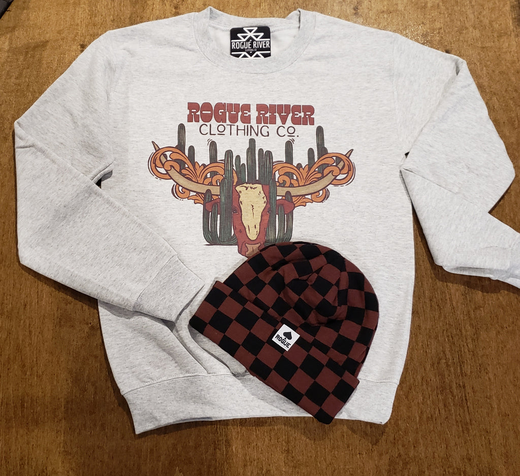 Rogue Longhorn Crewneck