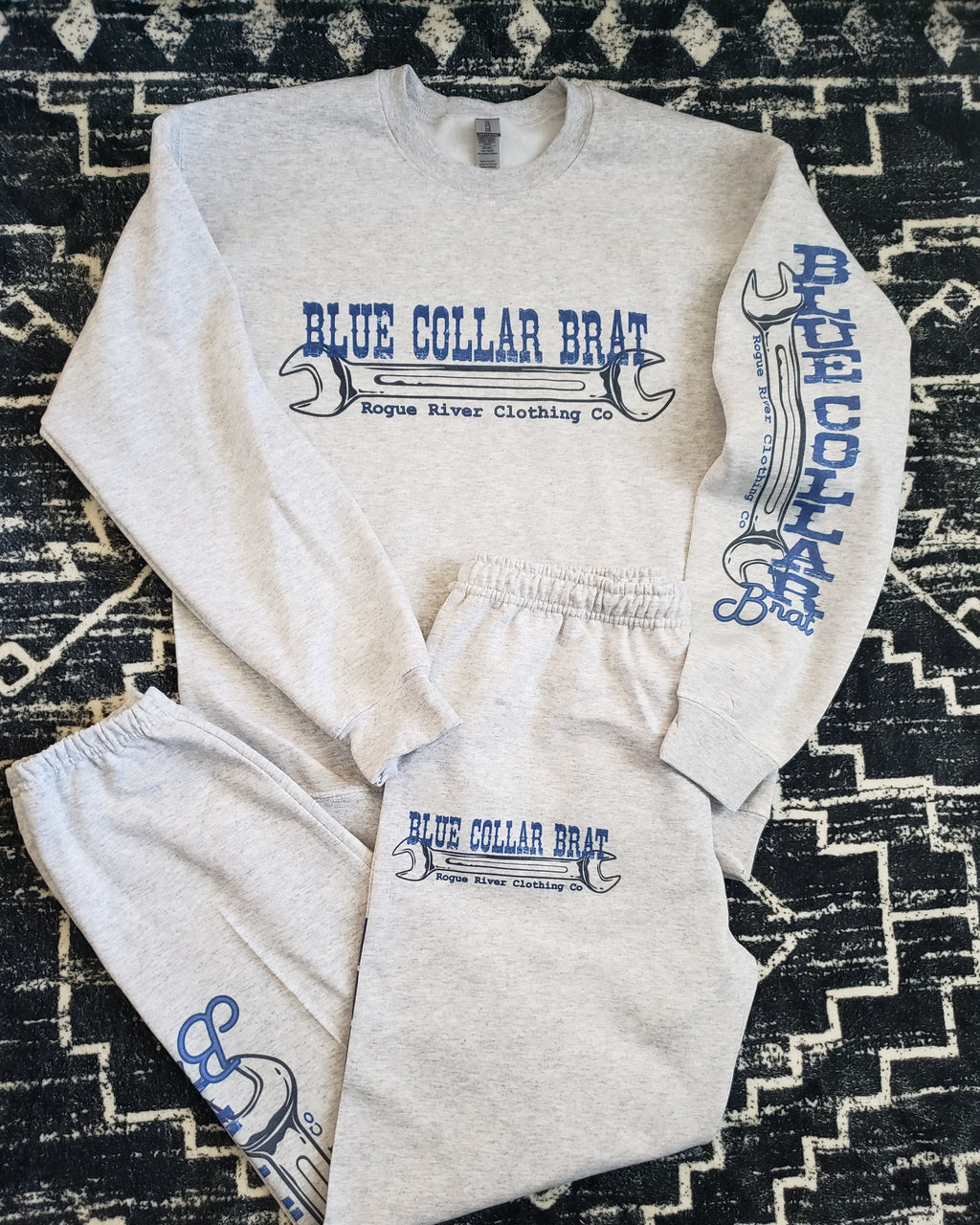 Blue Collar Brat Sweatshirt