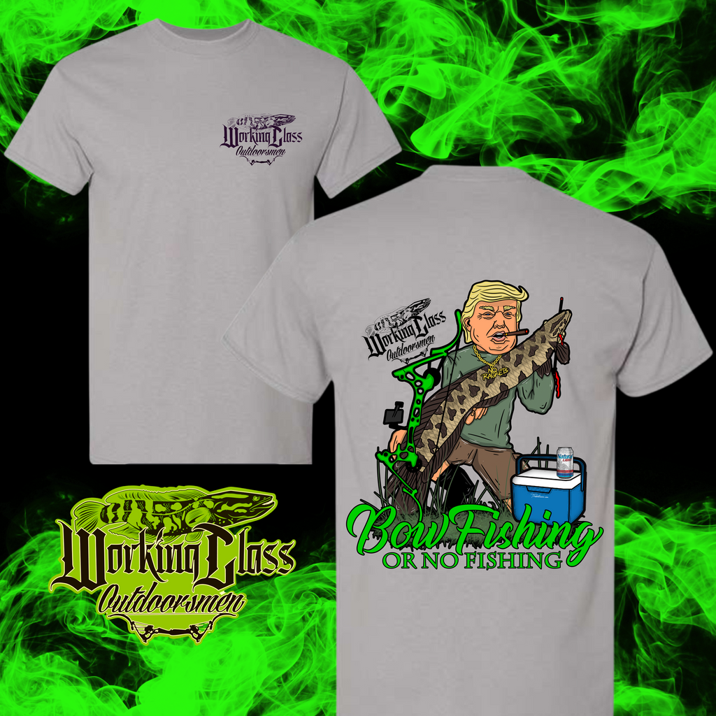 Working Class Outdoors Trump Tee Gravel Grey