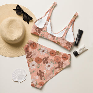 Hippie Cowgirl High Waist Bikini Set