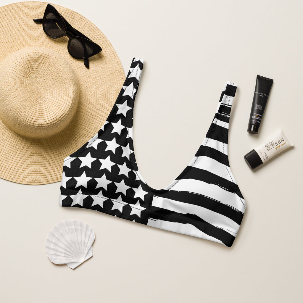 Black Flag Bikini Top