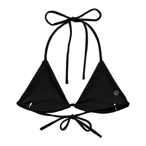 Blue Cattle Brand String Bikini Top