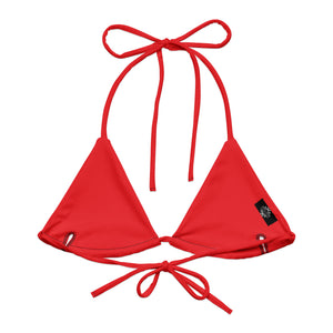 Patriotic Cacti String Bikini Top