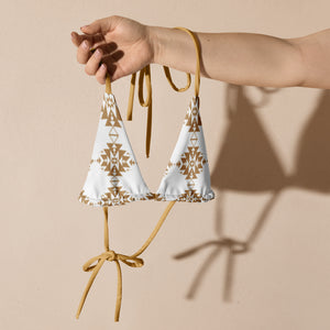 Desert Dust String Bikini Top