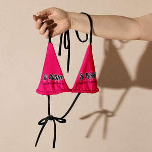 Go Rogue String Bikini Top