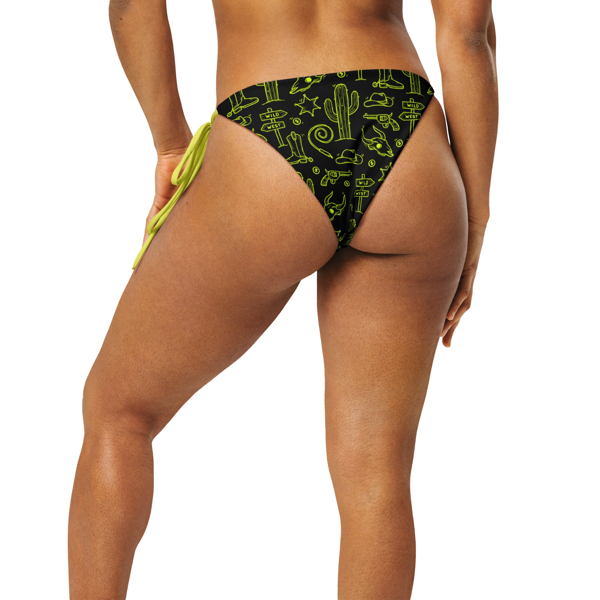 Desert Neon String Bikini Bottom