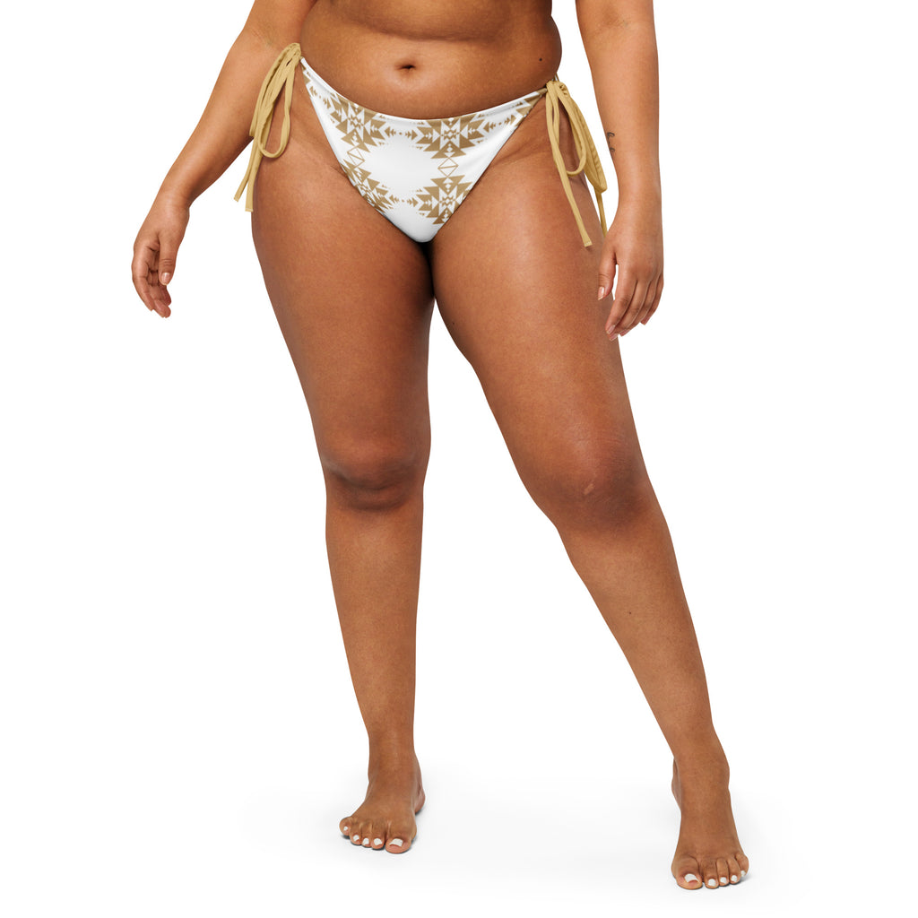 Desert Dust String Bikini Bottoms