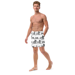 Men's Ropin' West Swim Trunks