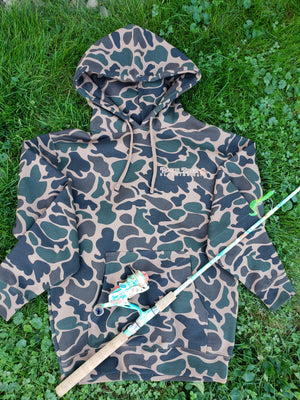 Bass Dash Hoodie Duck Camo Orange
