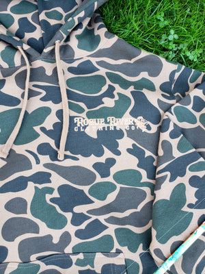 Bass Dash Hoodie Duck Camo Orange