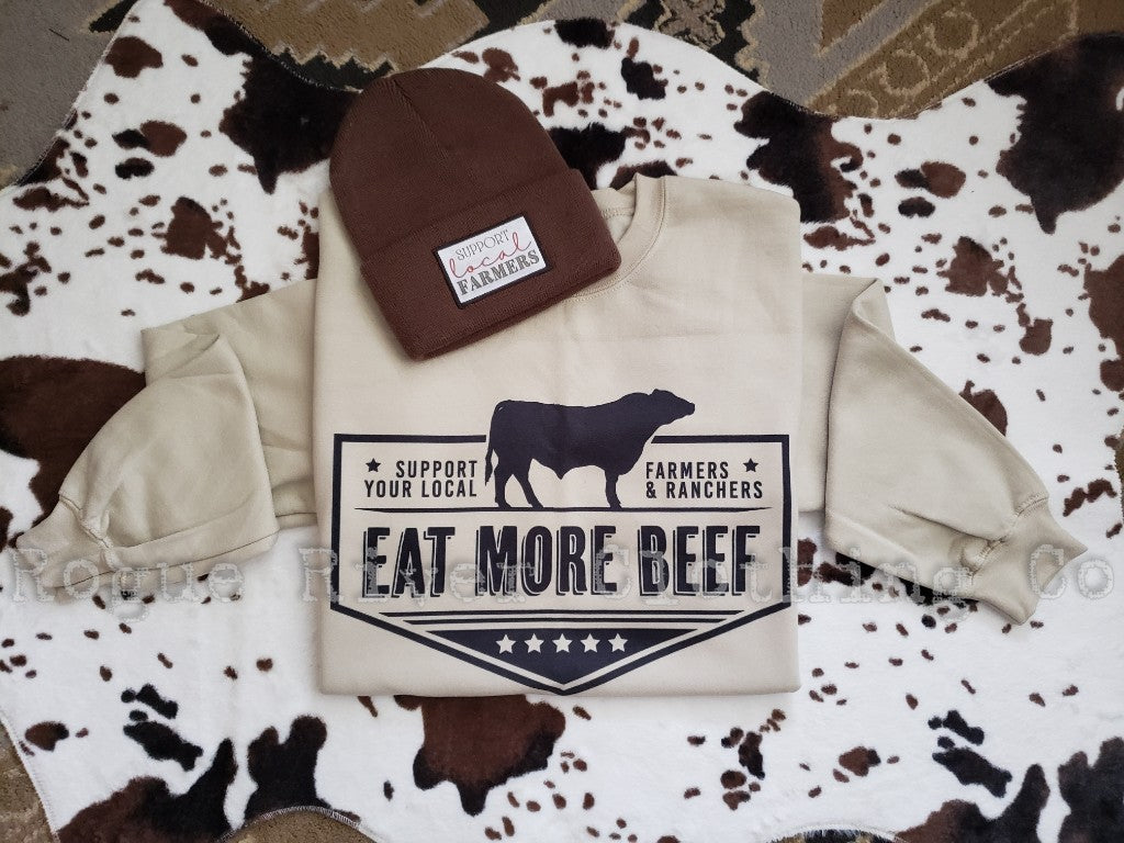 Eat More Beef Crewneck