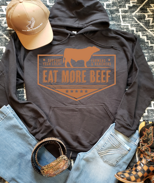 Eat Beef 1/4 Zip