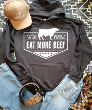 Eat Beef 1/4 Zip