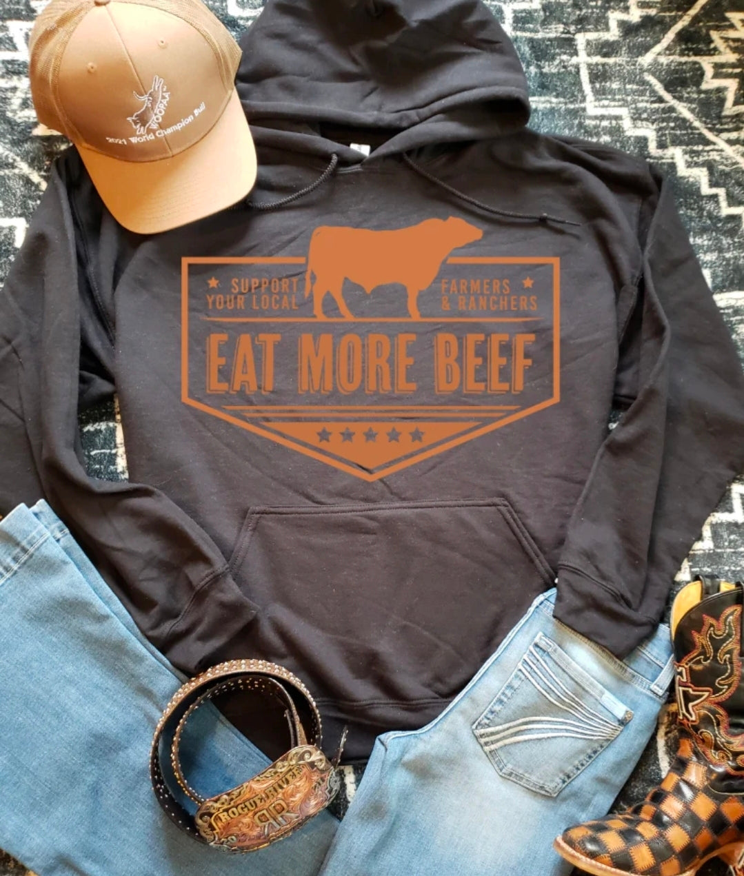Eat Beef Hoodie