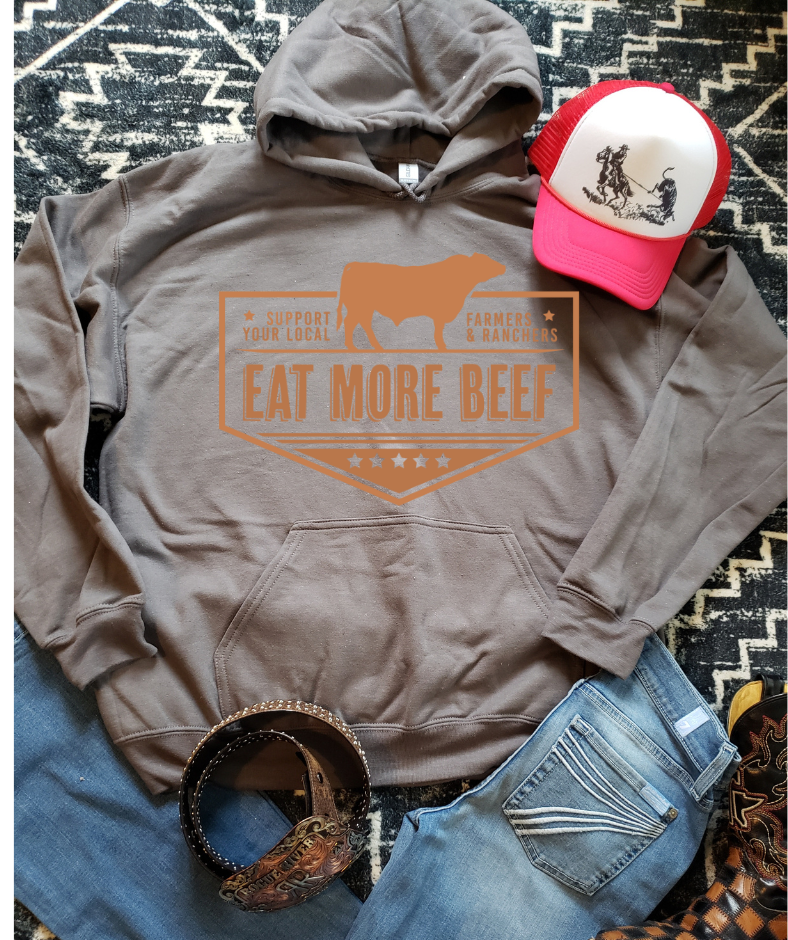 Eat Beef 1/4 Zip