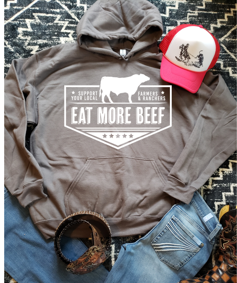 Eat Beef 1/4 Zip