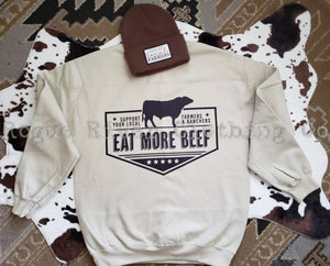 Eat More Beef Crewneck