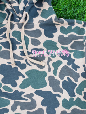 Bass Dash Hoodie Duck Camo Pink