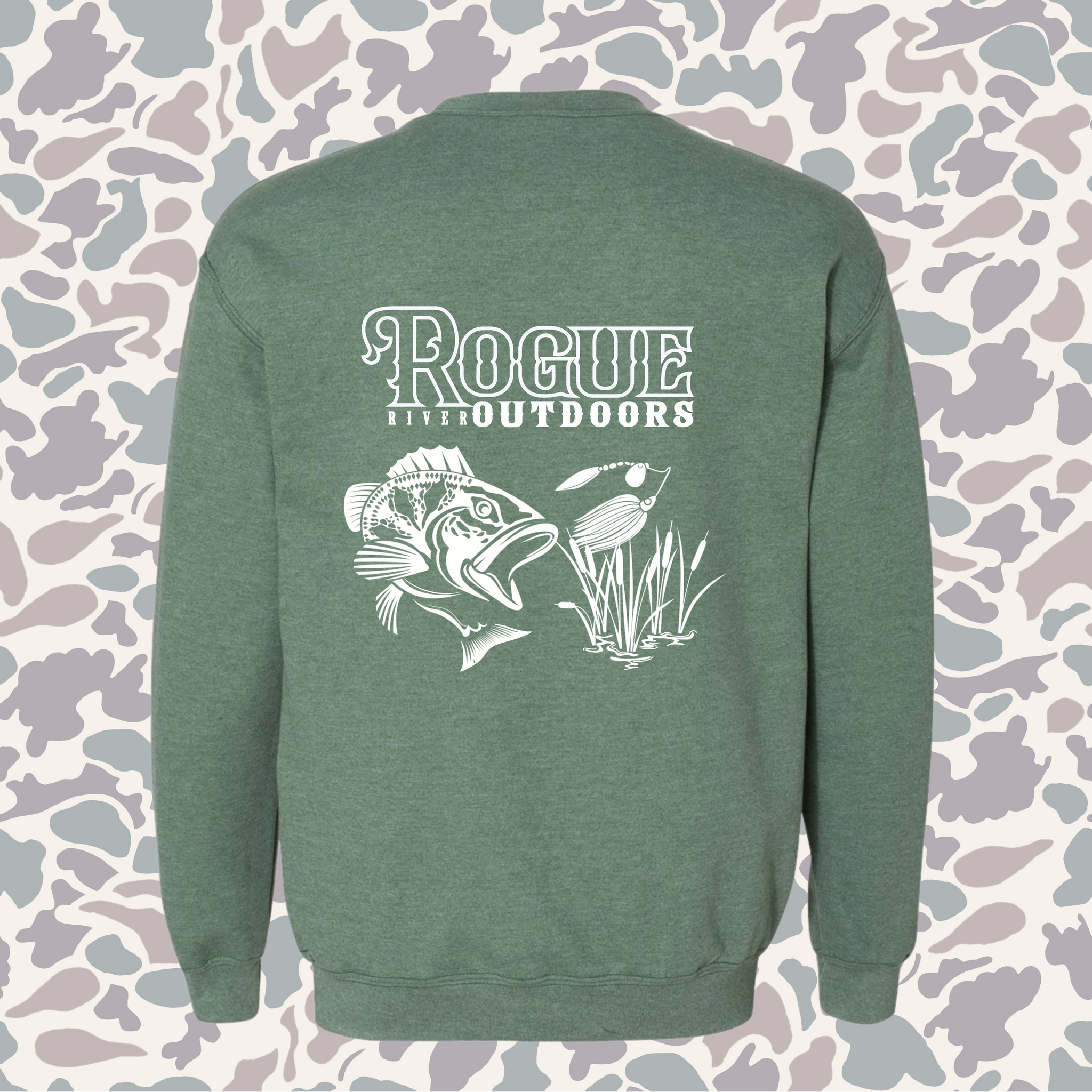 Bass Dash Crewneck