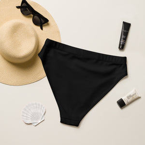 Black High Waist Bikini Bottom