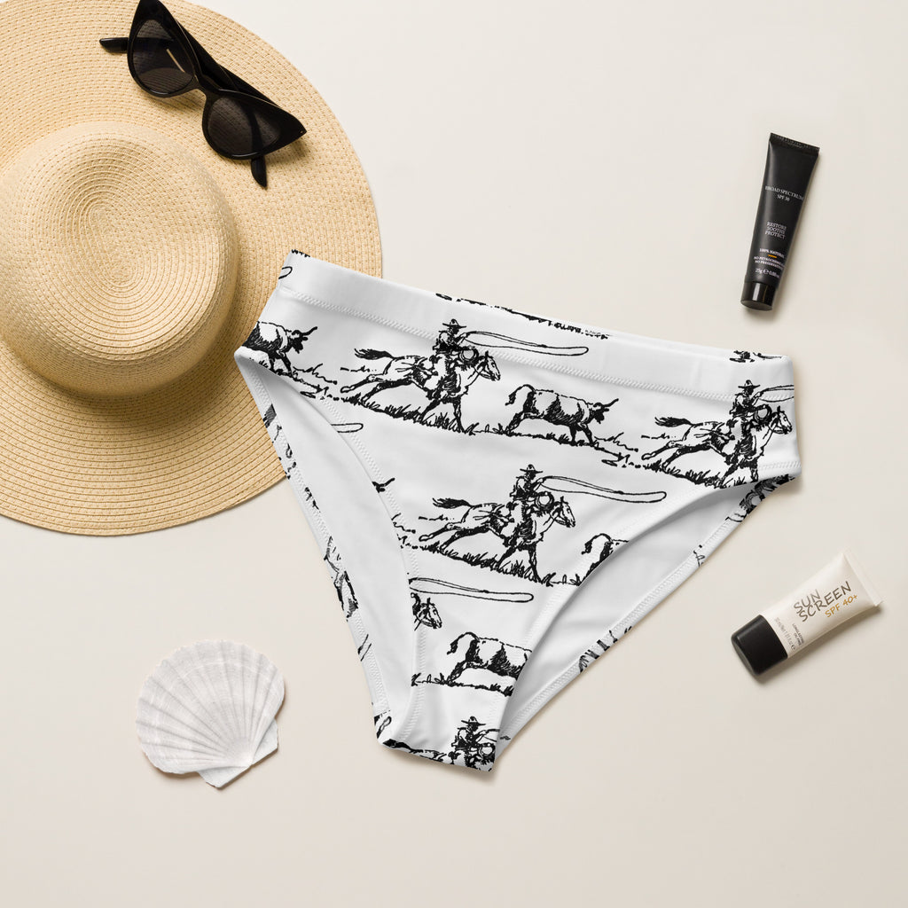 Ropin' West High Waisted Bikini Bottoms