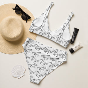 Wild Horses High Waist Bikini
