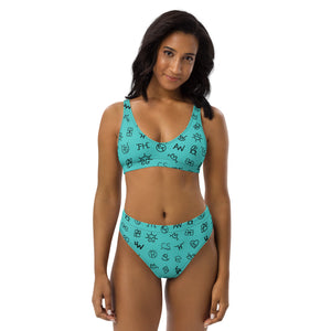 Blue Cattle Brands High Waist Bikini