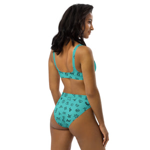 Blue Cattle Brands High Waist Bikini